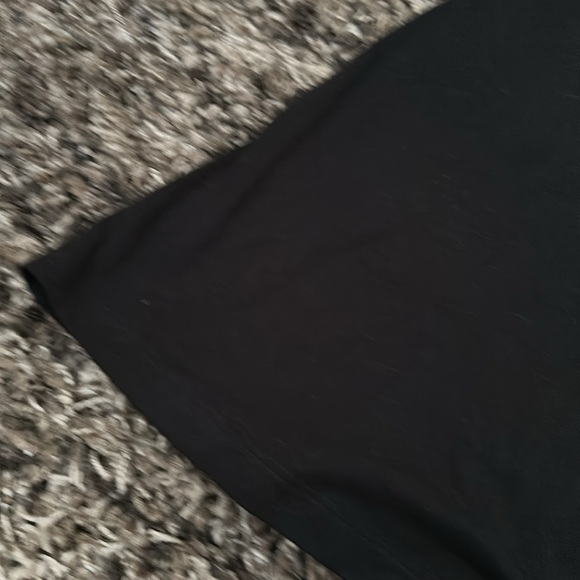 ISAAC MIZRAHI BLACK CREW NECK T SHIRT SHORT SLEEVE DRESS NEW SZ XL - Picture 2 of 4